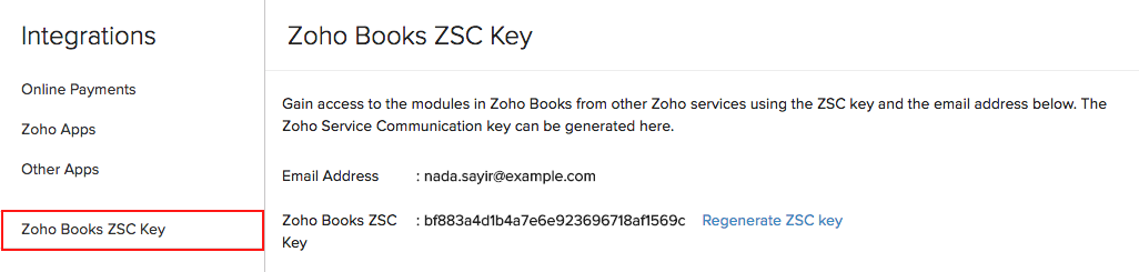 ZSC Key