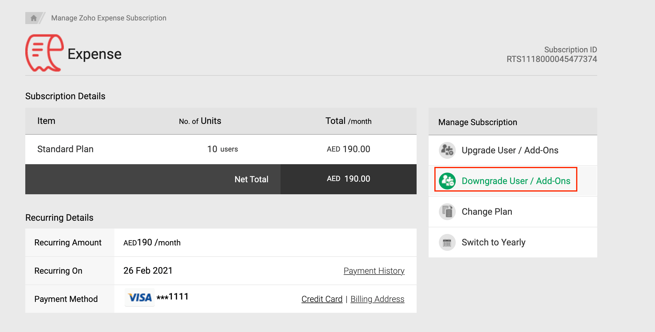 Subscribe or Unsubscribe Users