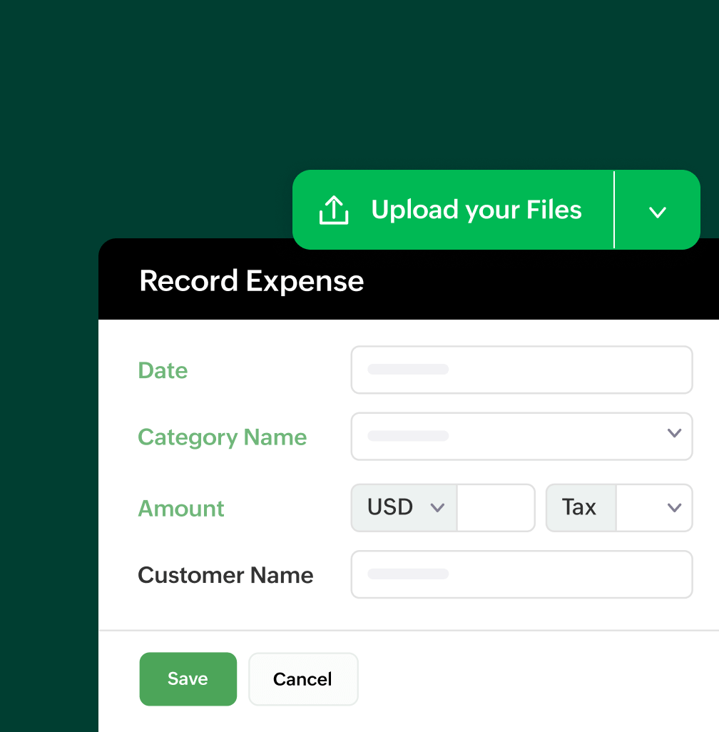 Expense billing Get expenses reimbursed Zoho Billing