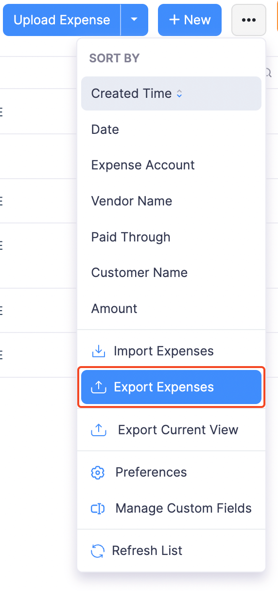 Export Expenses