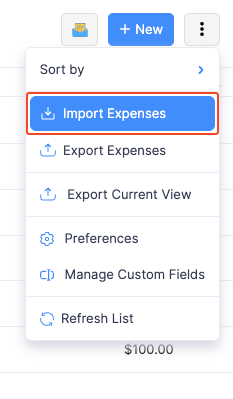 Import Expenses