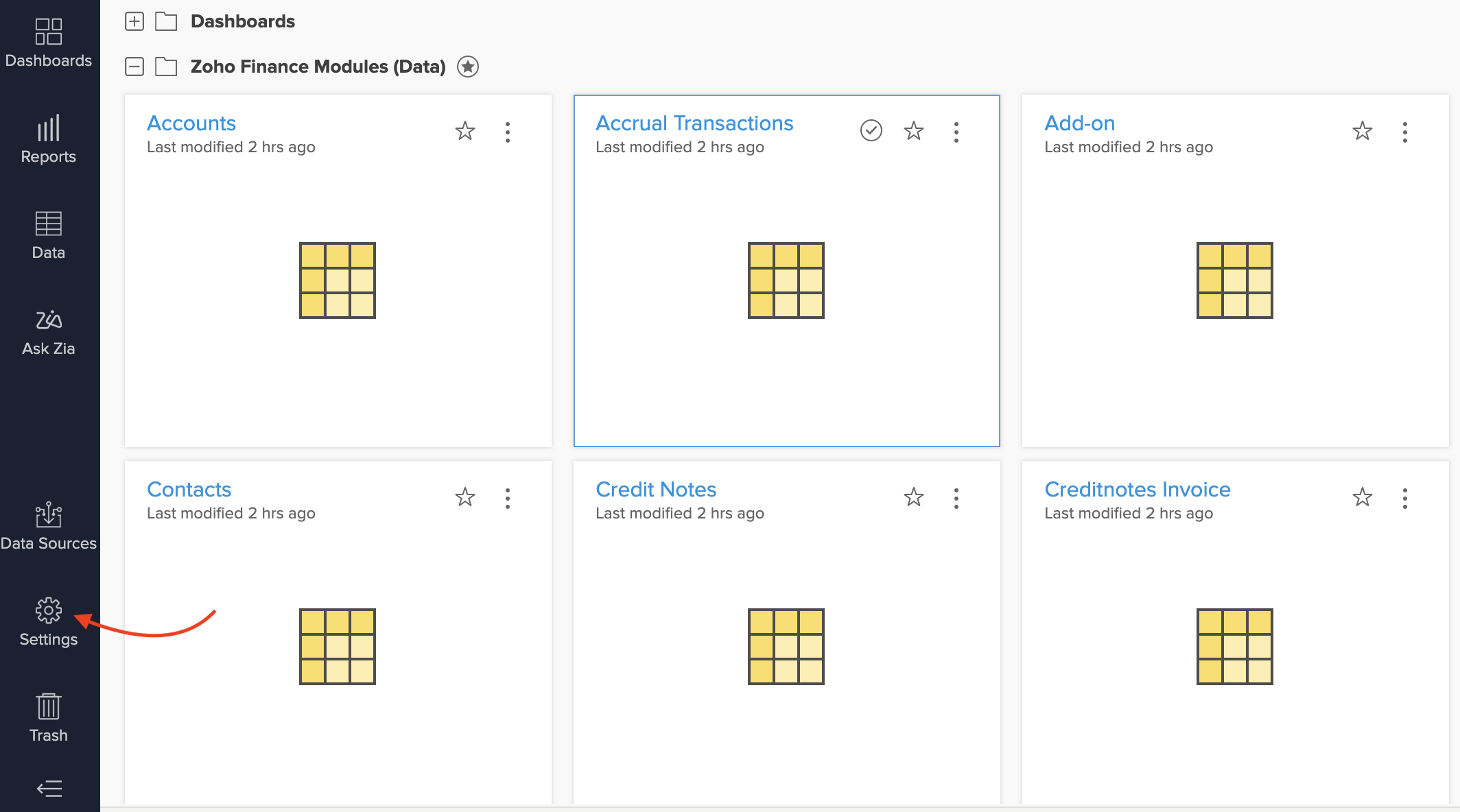 Workspace Settings