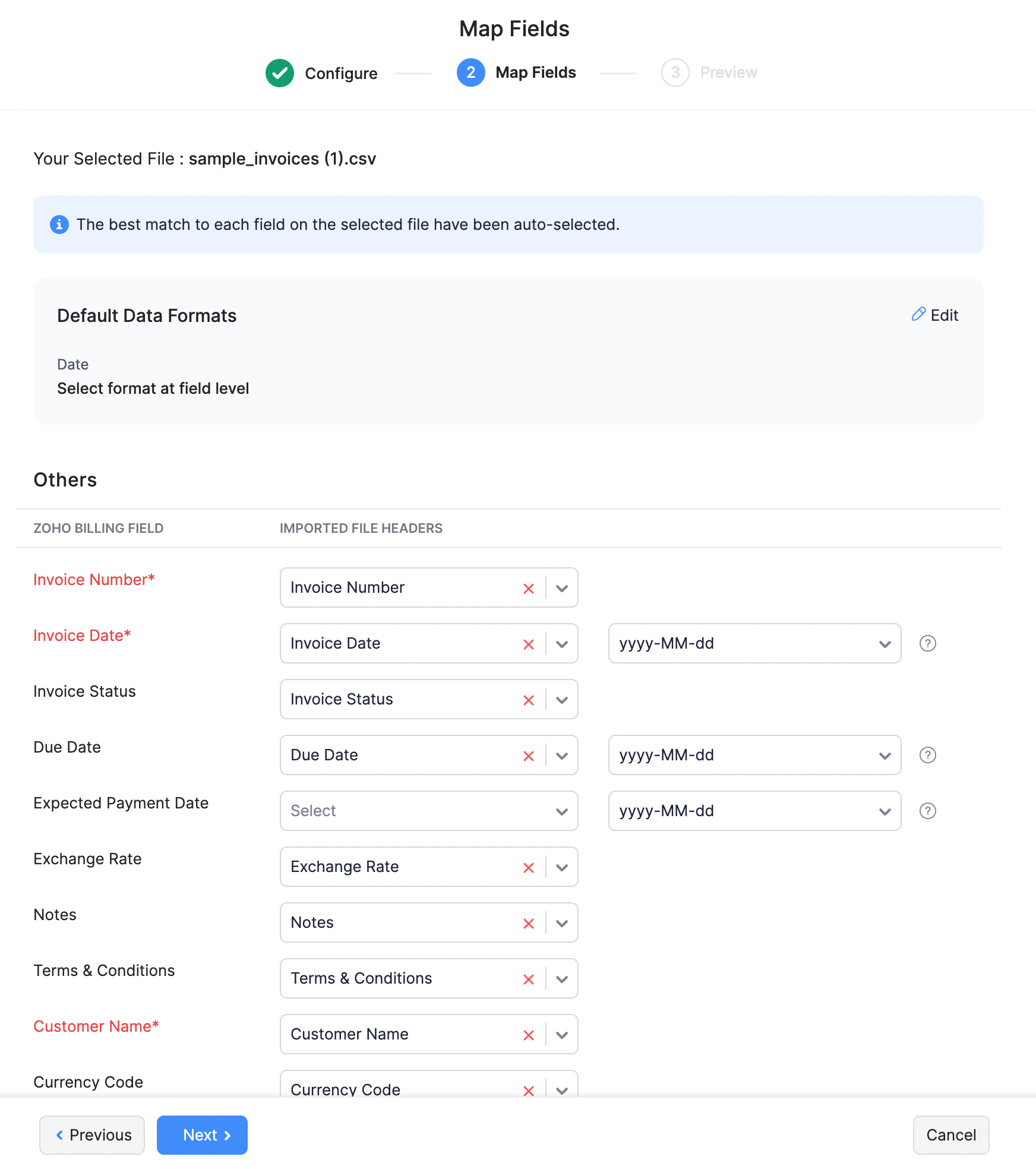 Map Import File