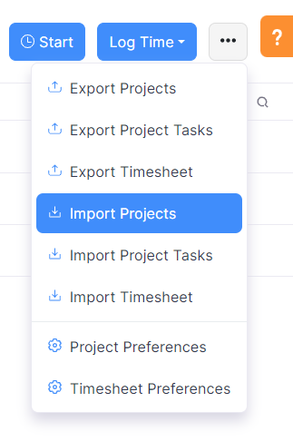 Import Projects