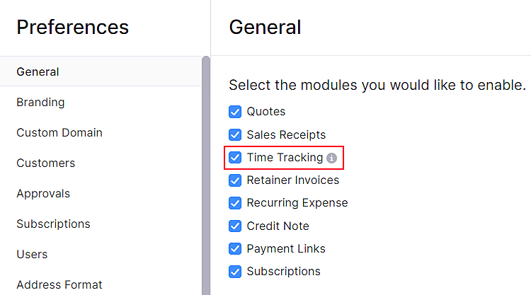 Enable Timesheet