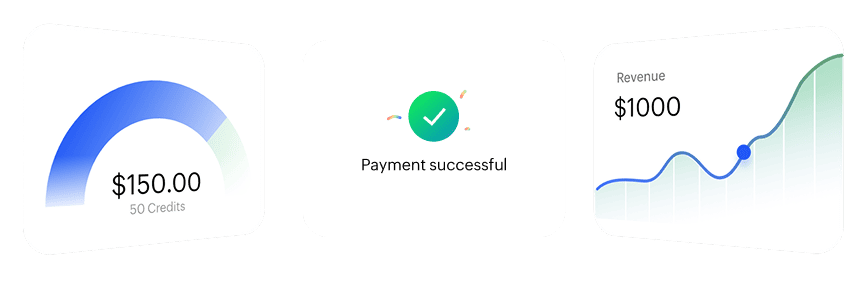A preview of using common billing and payments platform screen