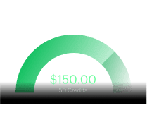 Description of usage based billing as a meter in card form