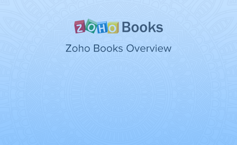 GST Software Demo Zoho Books Live Demo of Accounting & GST Return