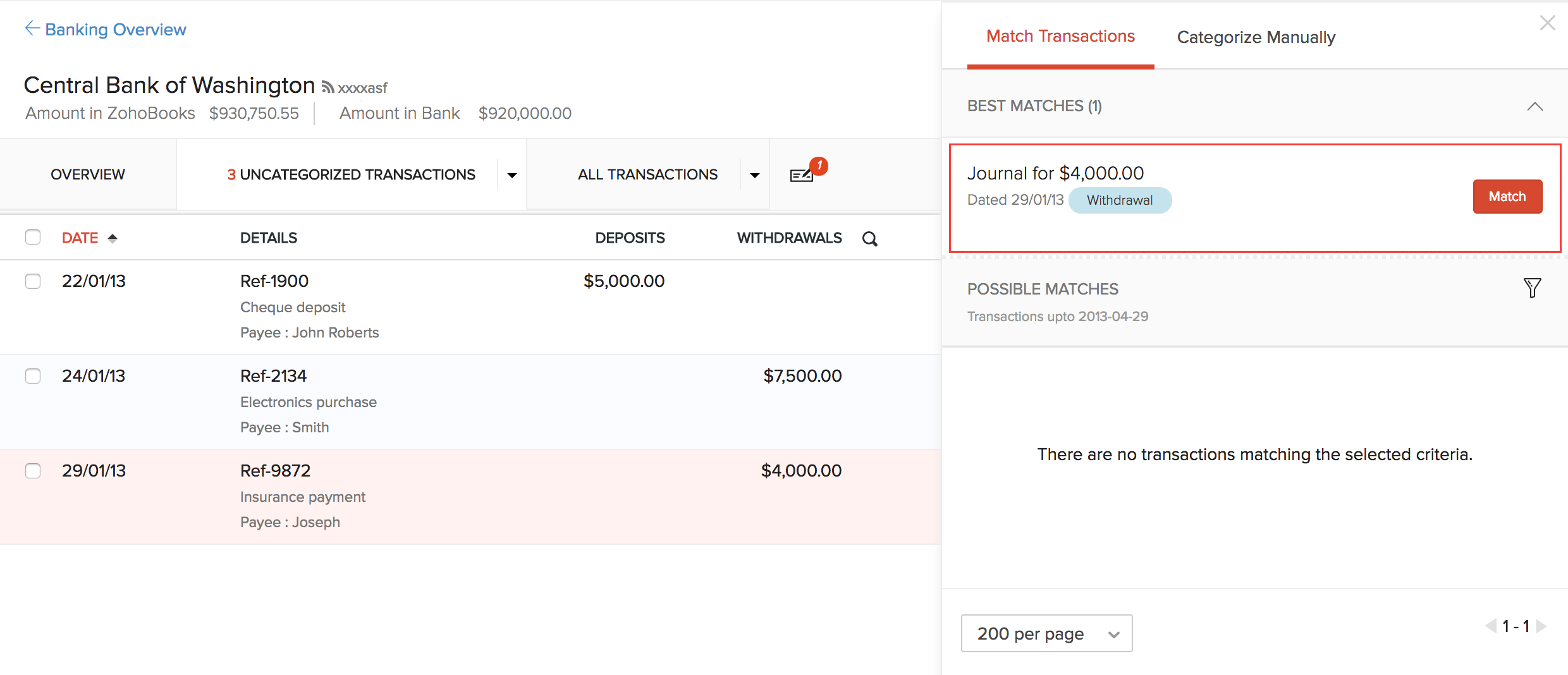 cash with bank draft Books Manual Zoho Help Journals cash with bank draft Books Manual Zoho Help Journals