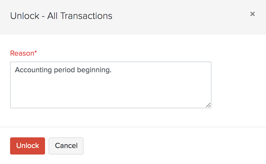 Transaction Locking