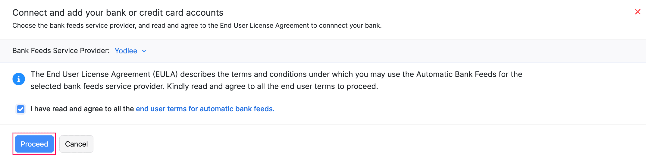Connect and Add Your Bank Accounts or Credit Cards