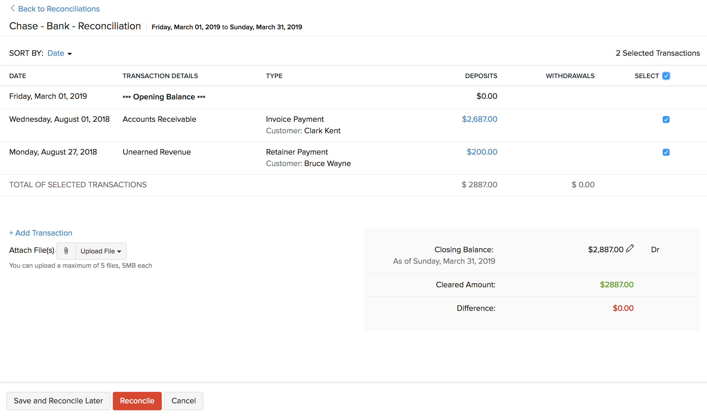 Chart Of Accounts Guaranteed Payments