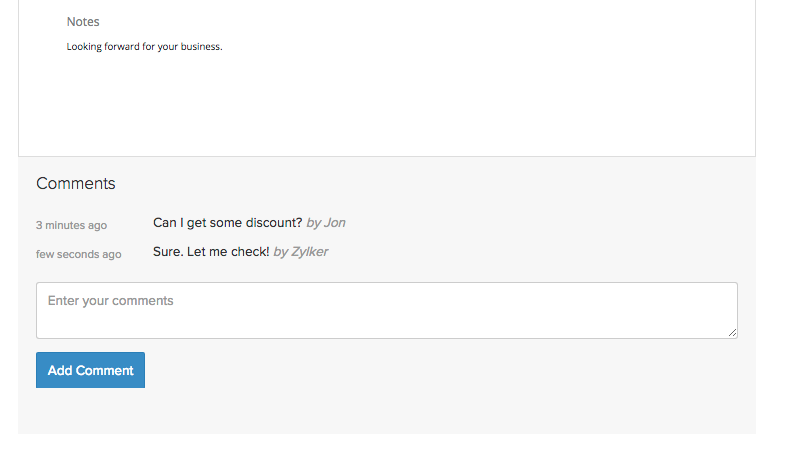 Visualização de Resposta do Usuário para o Cliente no Portal do Cliente