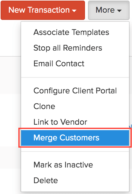 Merge Customers/Vendor