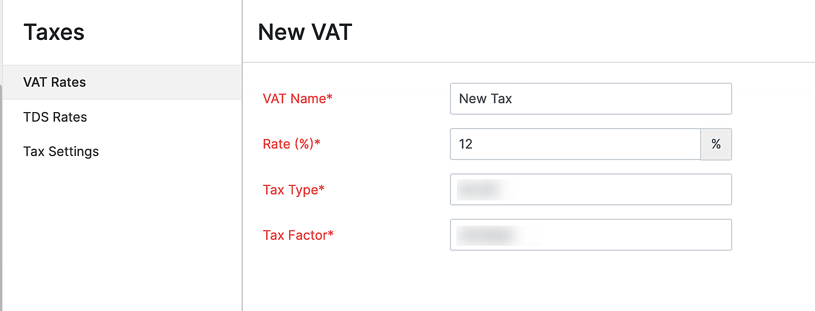 New Taxes