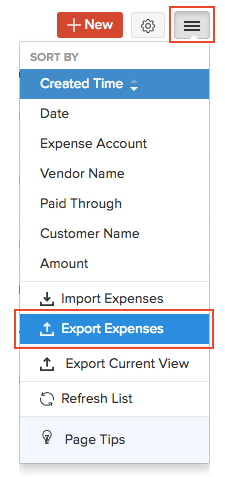 Export Expenses