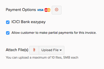 Enable Payment Options