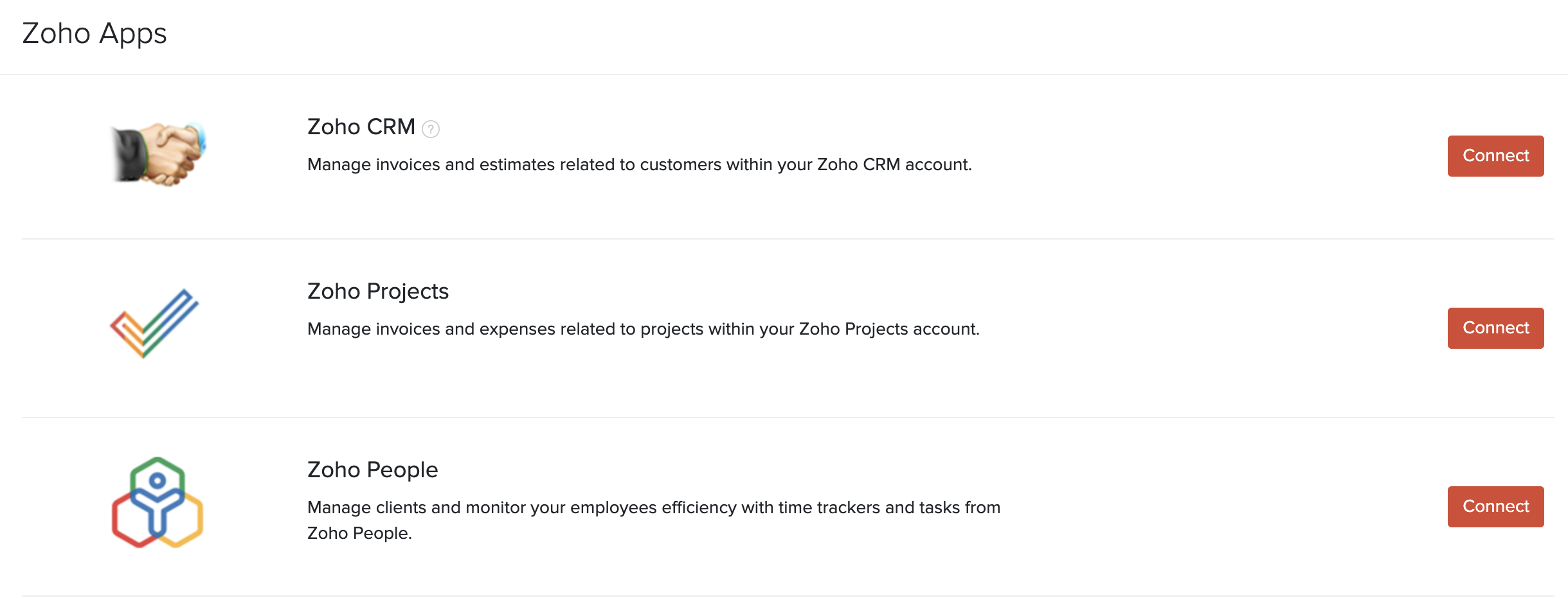 Zoho People Integration