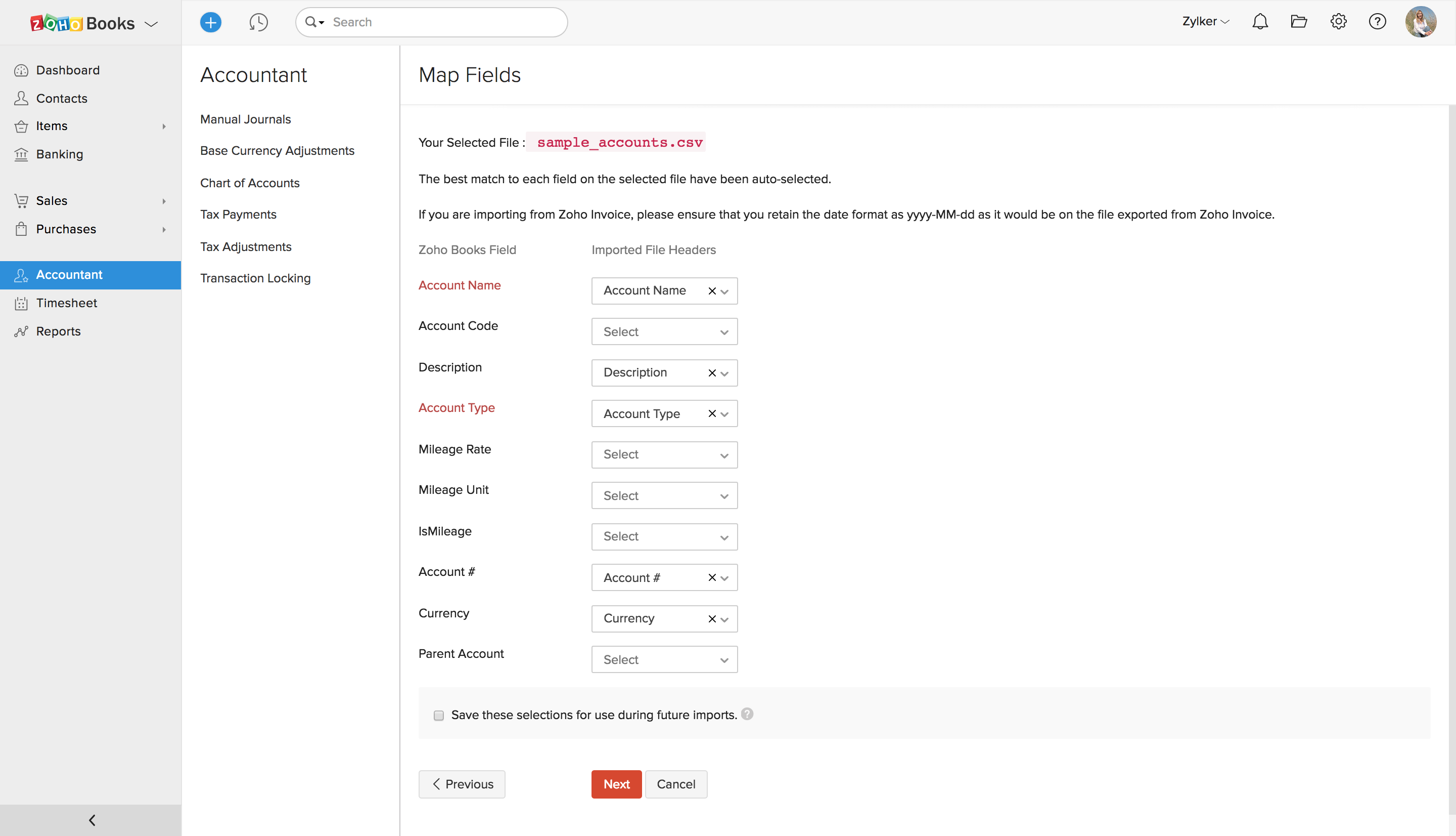 Export Chart Of Accounts From Quickbooks Online