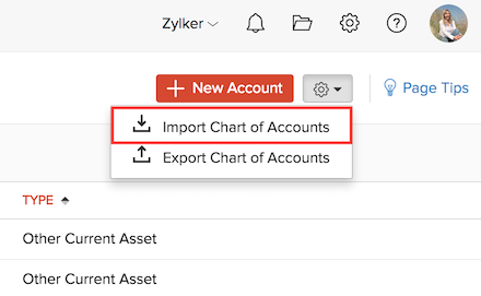 Wave Chart Of Accounts