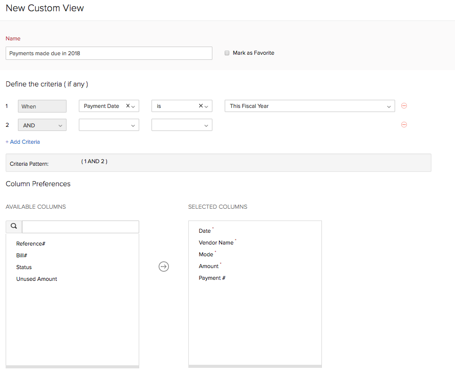 Payments Made Help Zoho Books