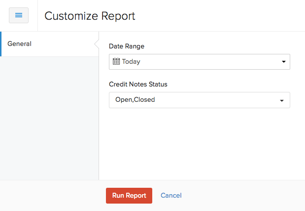 Customize Report