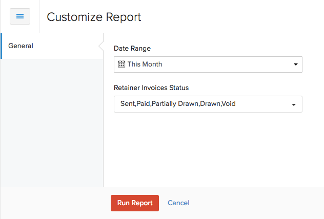 Customize Report