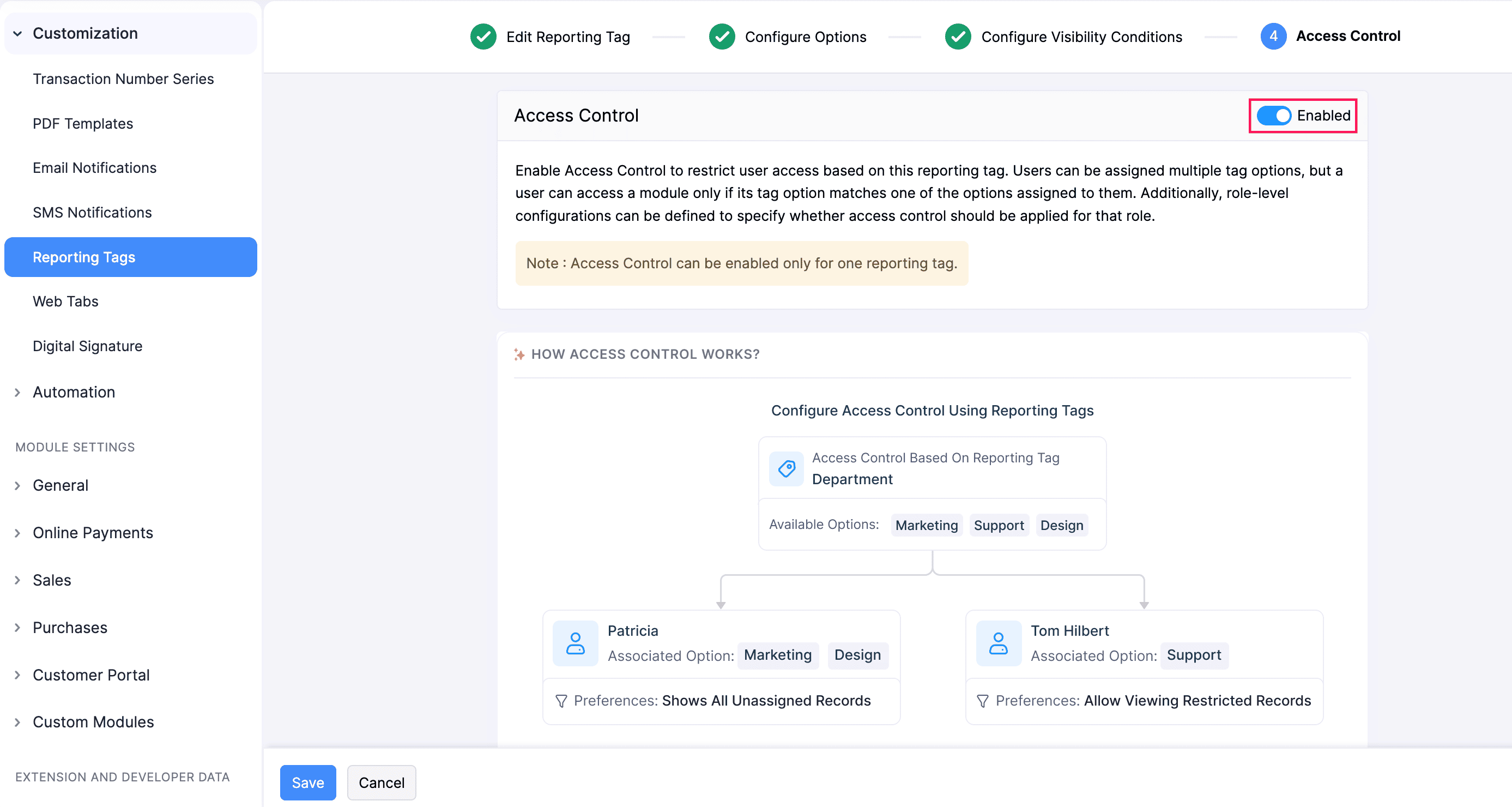 Configure Access Control