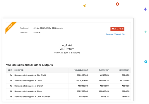 VAT filing