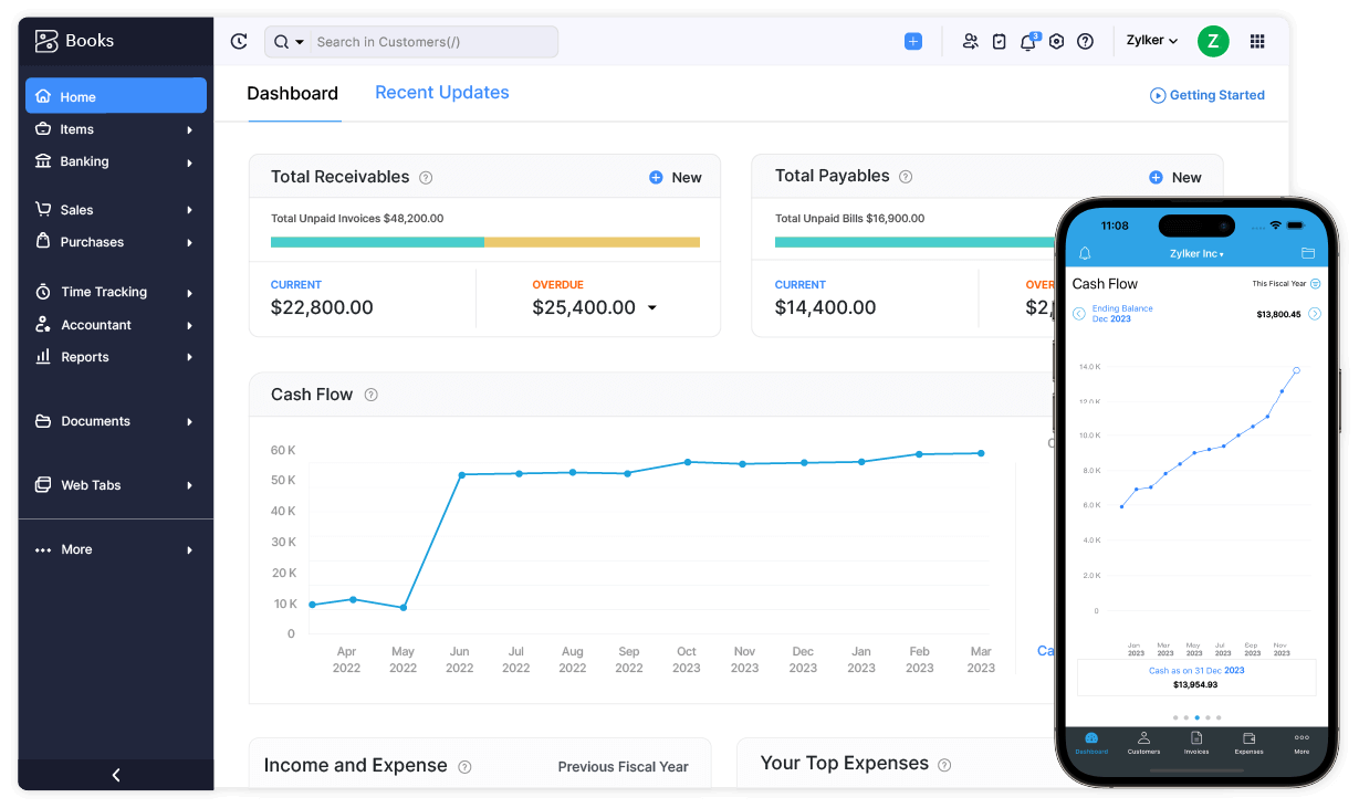 Zoho Books for Accountants: Streamline Your Accounting Workflow