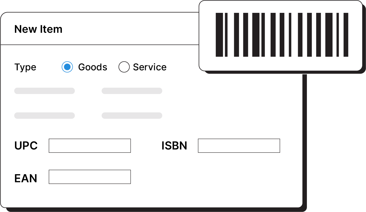 Scan barcodes from UPC, EAN, and ISBC