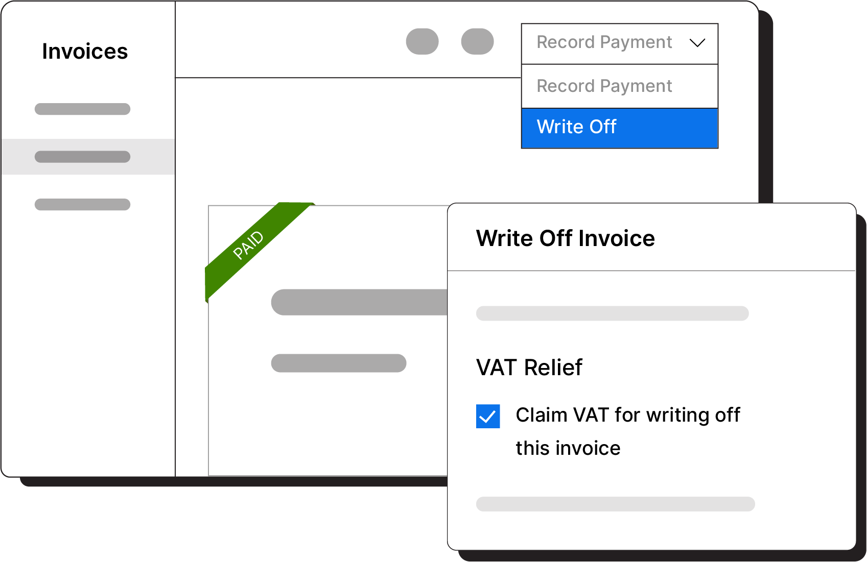 Claim VAT while writing off an invoice - UK edition