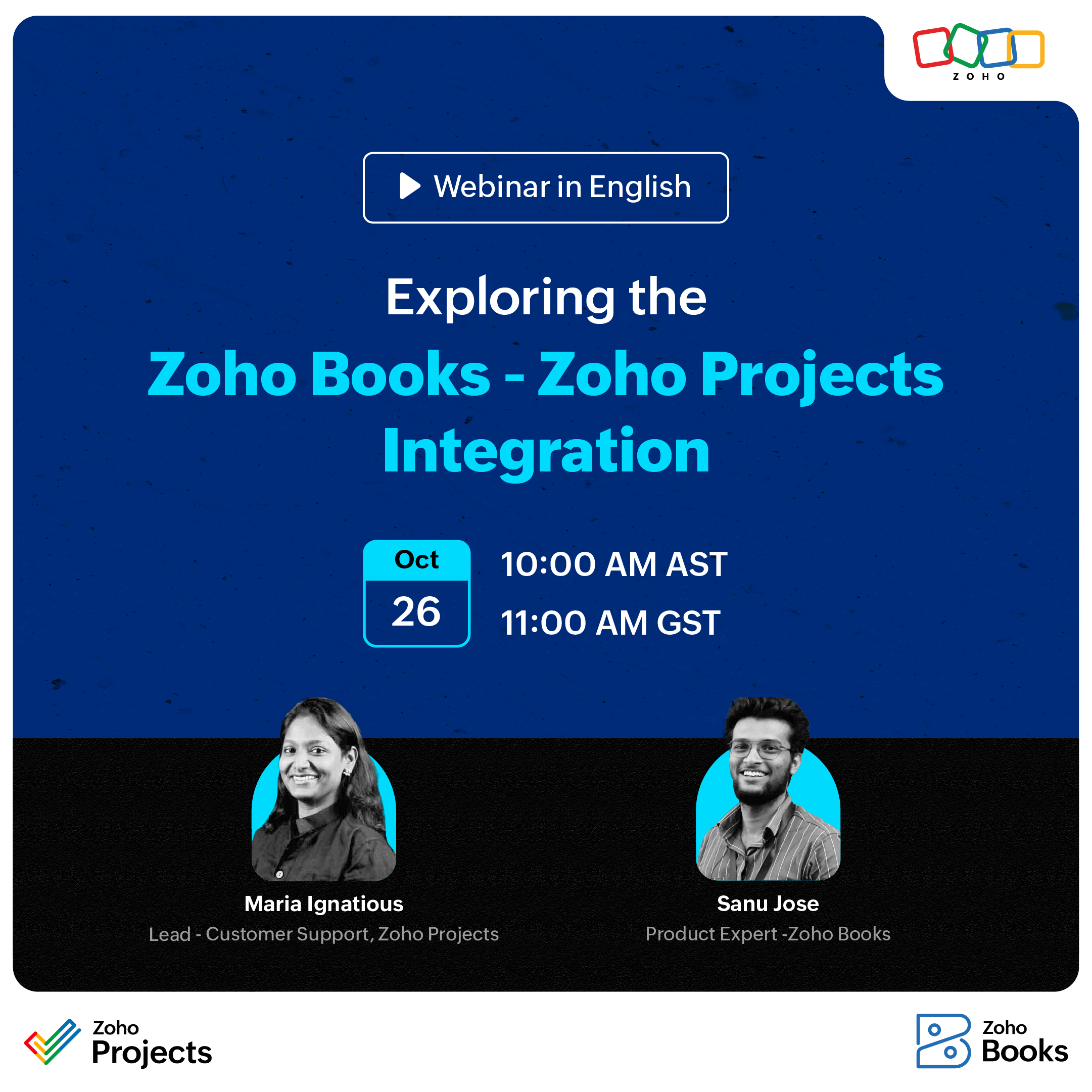 Zoho Books - Zoho Projects Integration