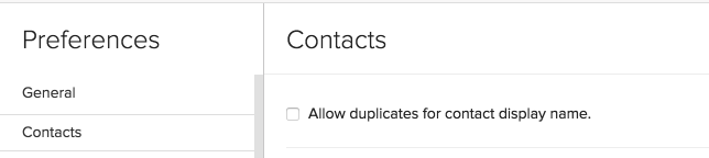 Allow duplicates for customer/vendor display name