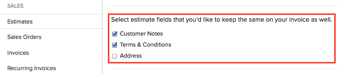 Terms & Conditions, Customer Notes