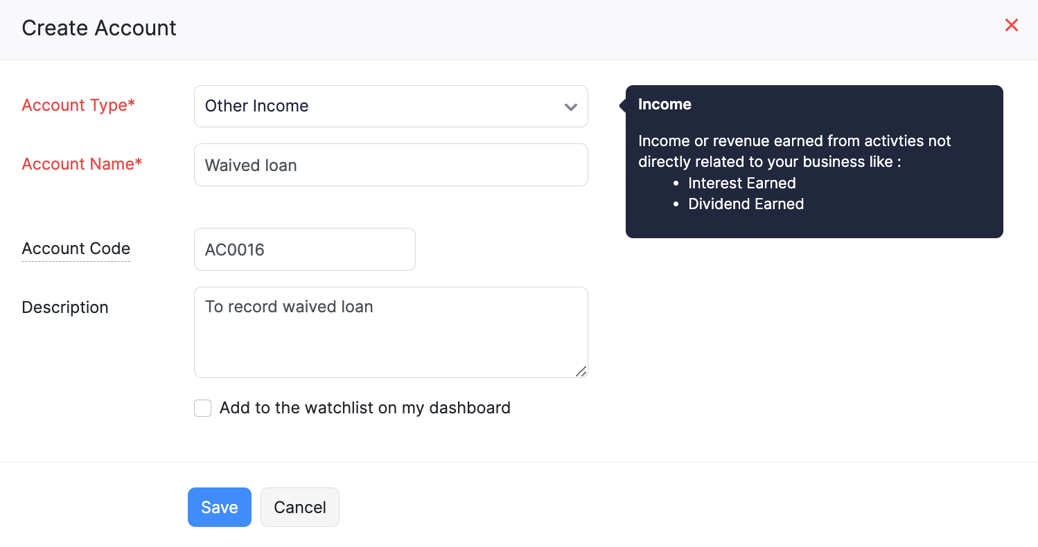 Create Account