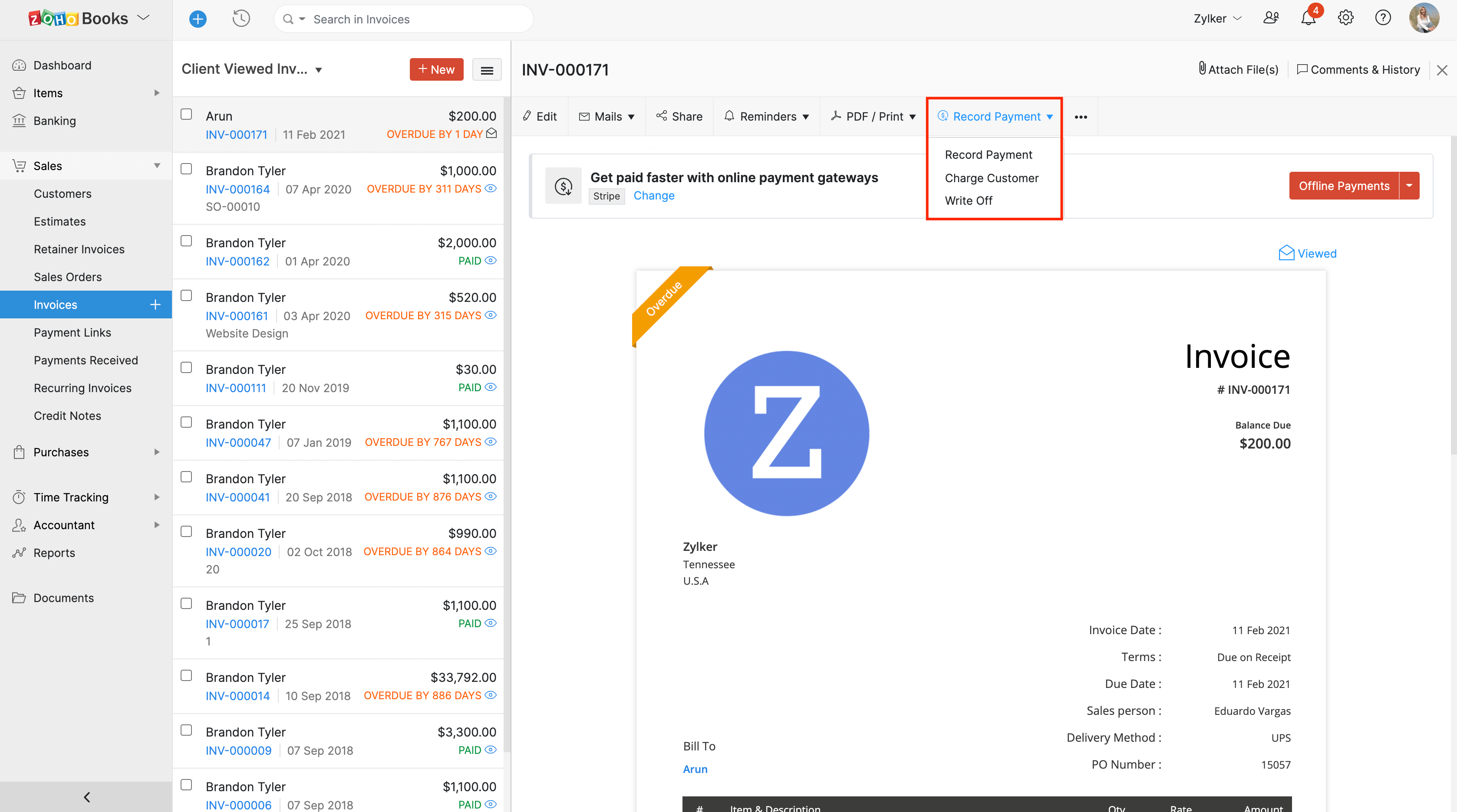 Free Partial Payment Invoice Templates Edit And Download With Saldoinvoice
