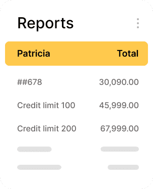 Bank Summary tile with cash in hand, payment clearing and bank balance numbers.
