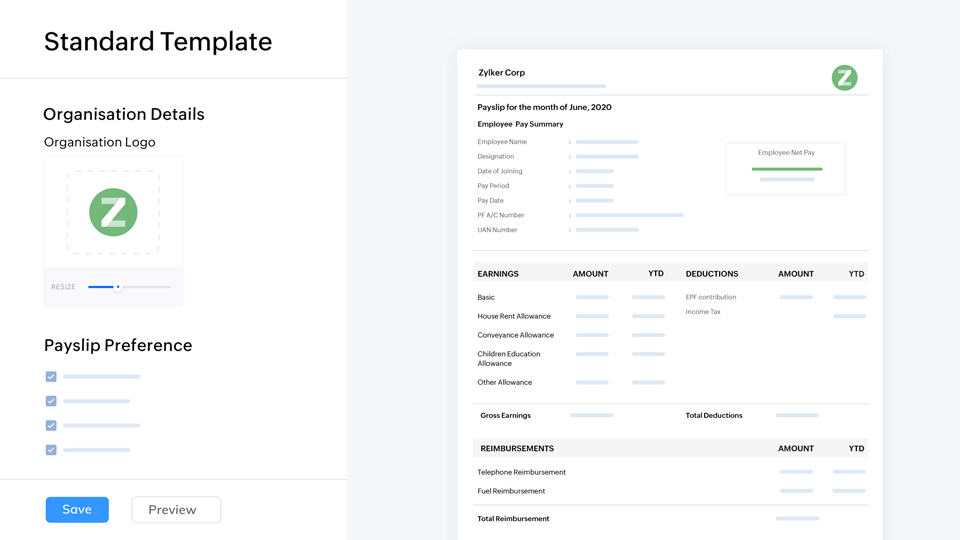 Accounting Software with Payroll Zoho Books
