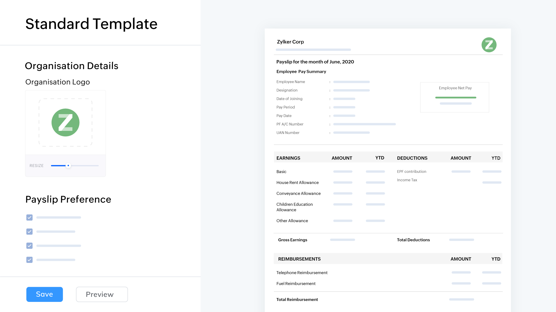 Accounting Software with Payroll Zoho Books
