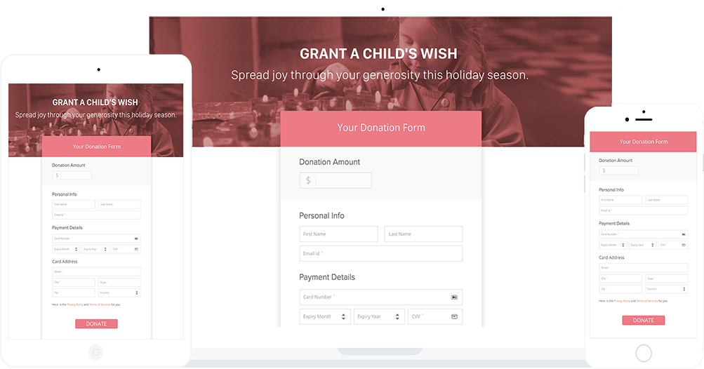 Responsive Payment Pages
