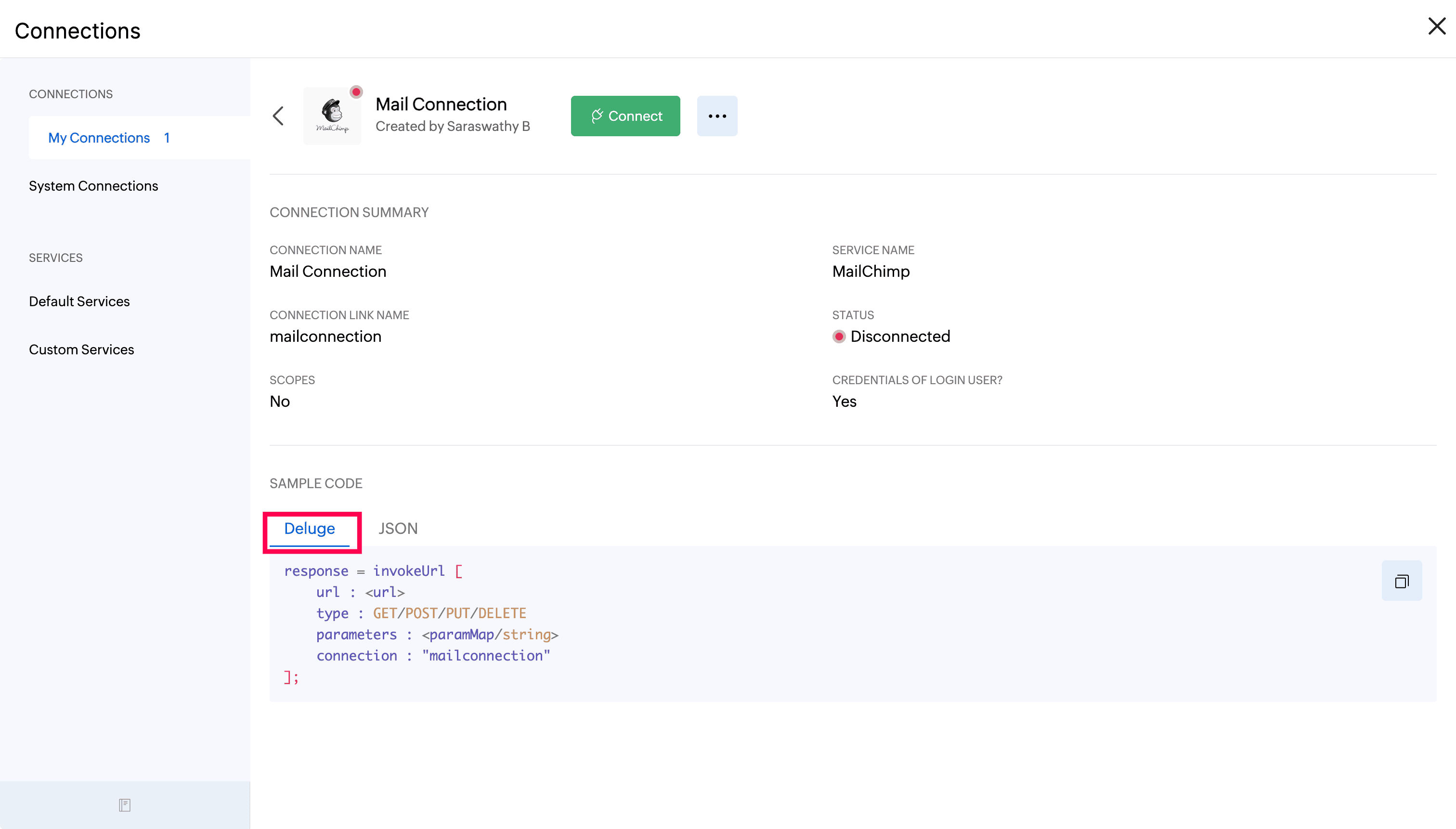 Code Snippet