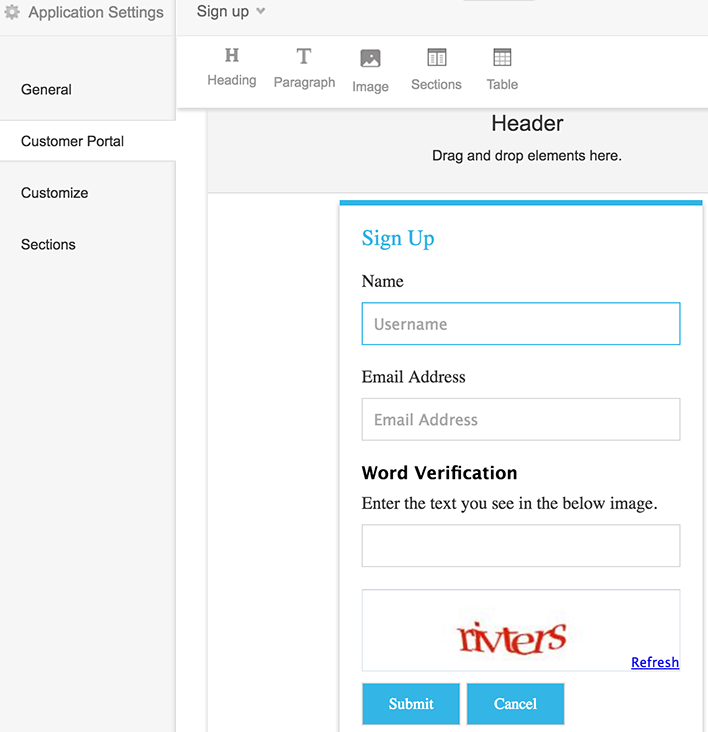 Customer Portal Help Zoho Creator