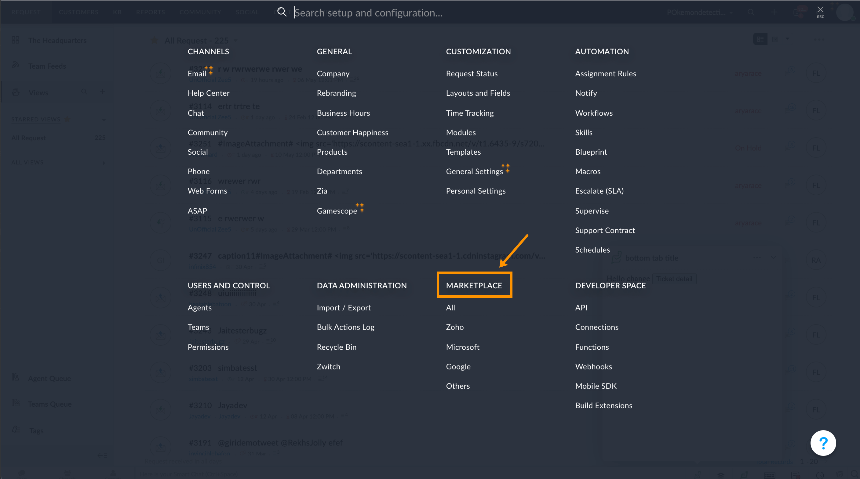 Extensions for Zoho Desk Developer guide
