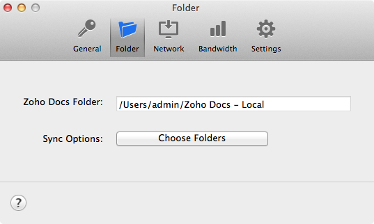 Settings Folder