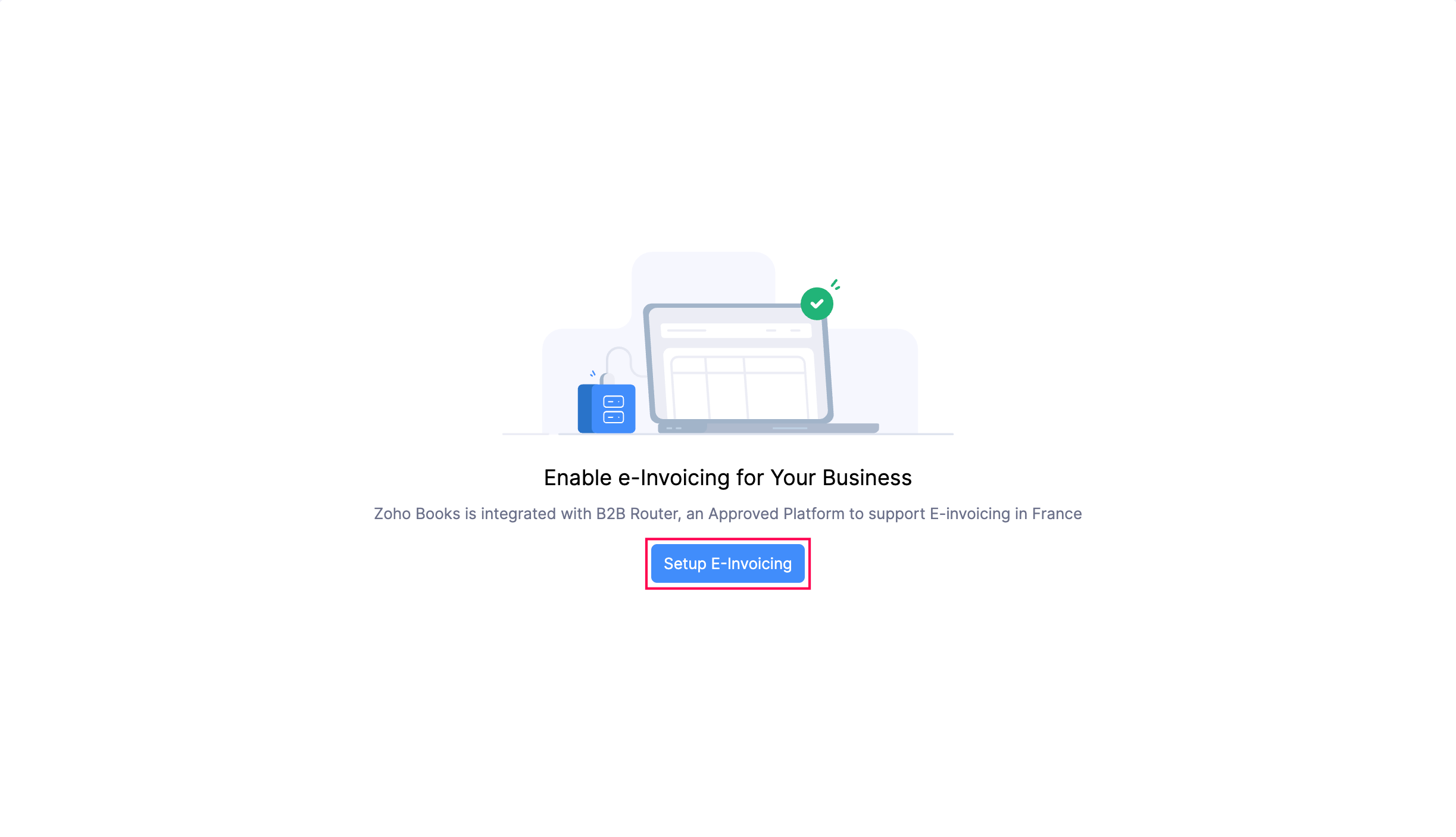 Setup E-Invoicing