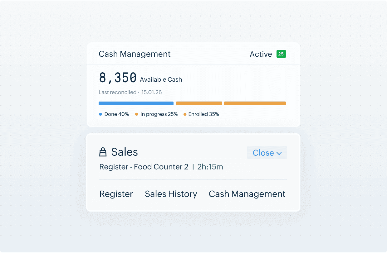 Manage in-store operations efficiently