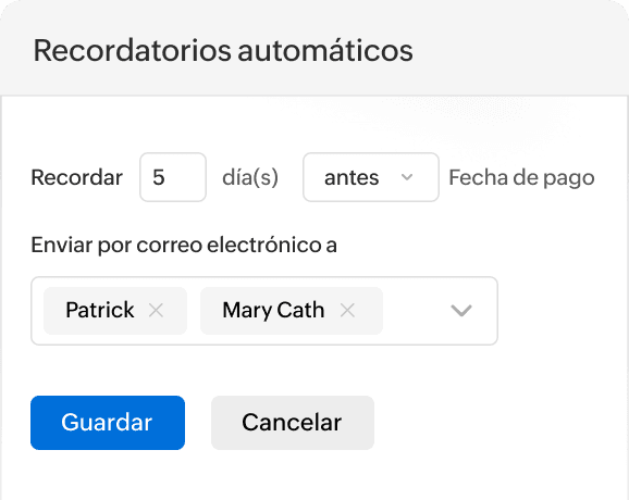 Información contextual con datos relacionados
