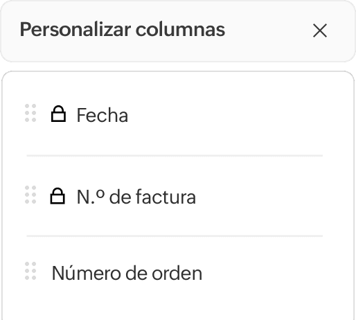 Crea vistas personalizadas