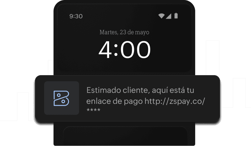 Enviar enlaces de pago